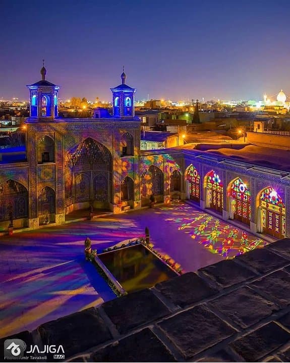 سفر به شیراز مسجد نصیرالملک شیراز
