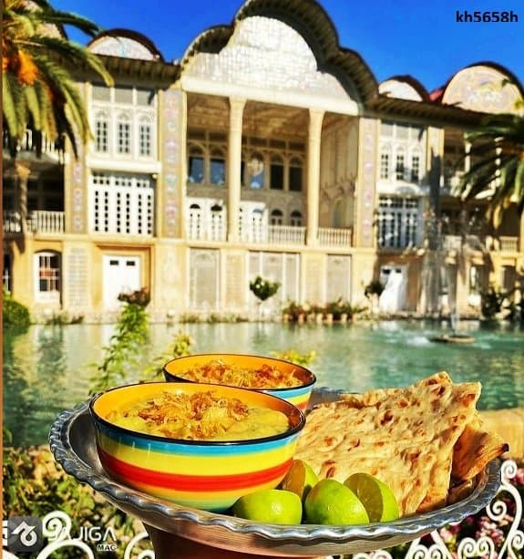 آش سبزی شیرازی