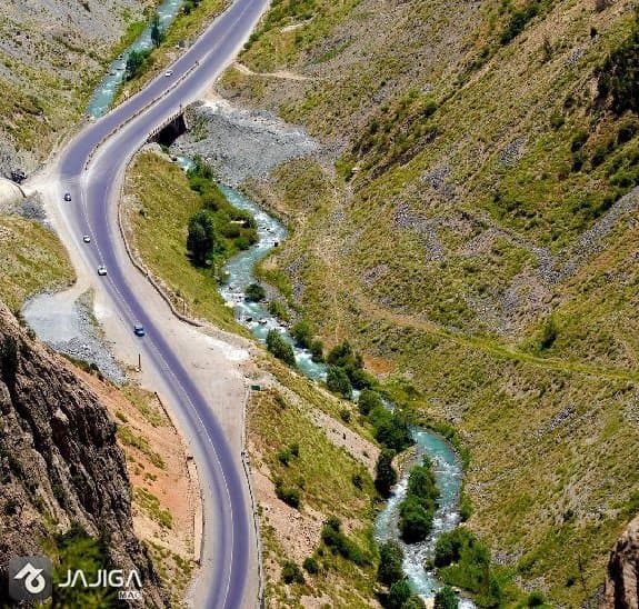 جاده هراز کجاست