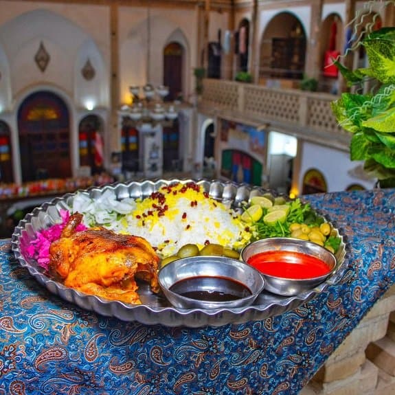 کاشان کجا غذا بخوریم