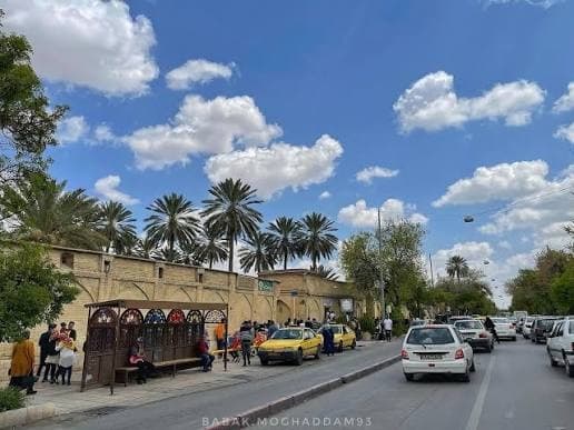 حال و هوای محله زند شیراز