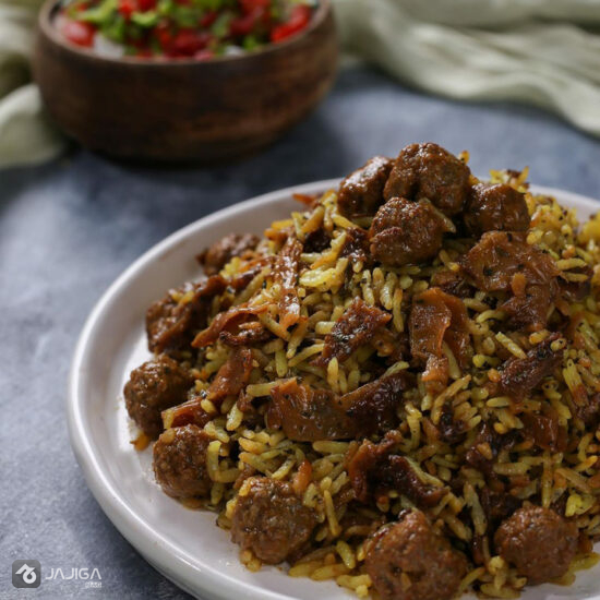 غذاهای محلی شیراز_کلم پلو شیرازی