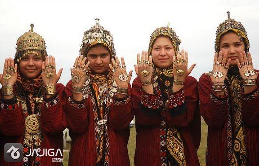 زیور آلات زنان ترکمن