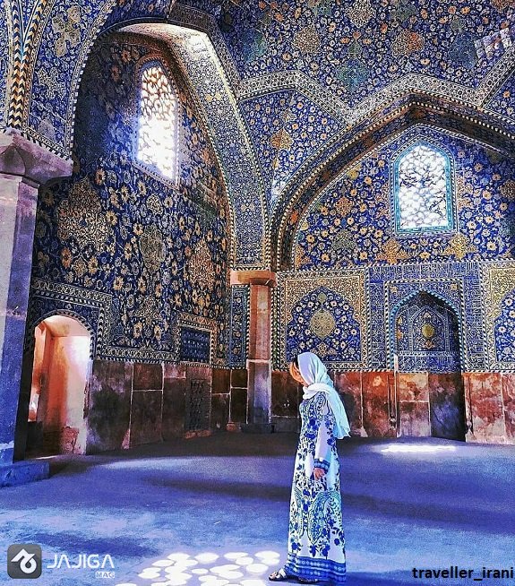 مسجد-عباسی-اصفهان