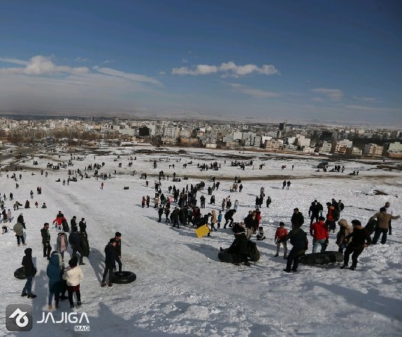 متفاوت ترین پیست اسکی ایران