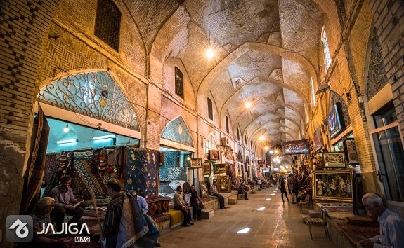 بازار زنجان طولانی‌ترین بازار سرپوشیده و سنتی ایران