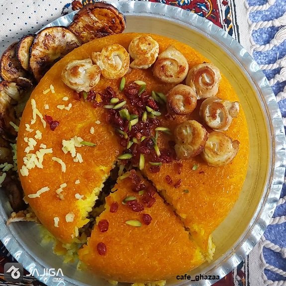 شیرازی-پلو-غذای-محلی-شیراز