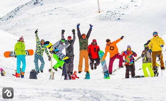 بهترین پیست اسکی ایران-کویر کرمان