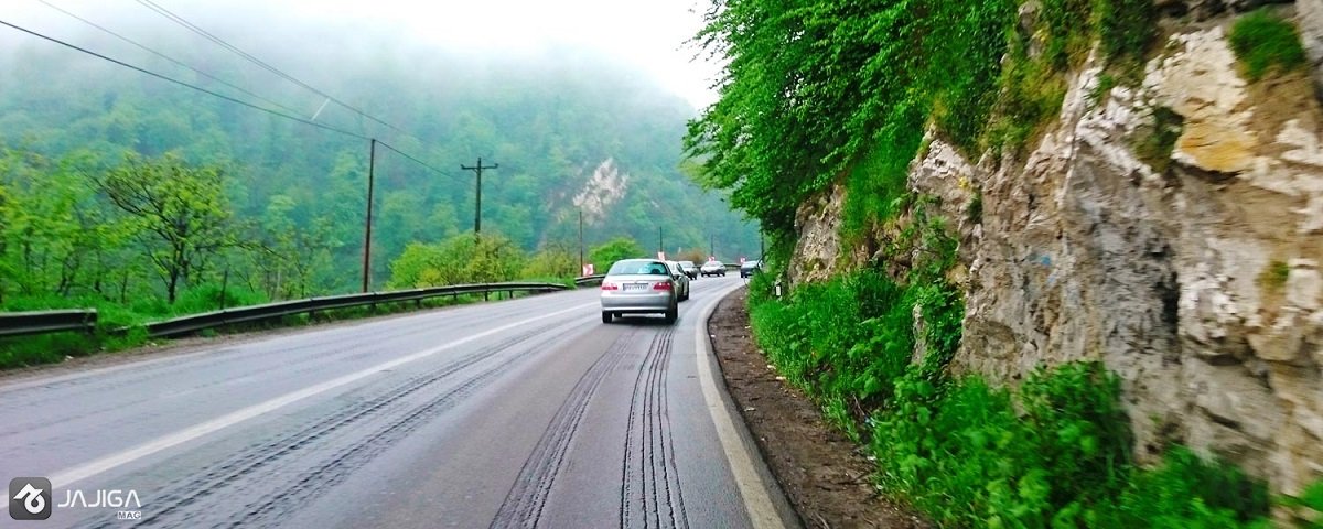 Nice road of Haraz panoramio جاده چالوس؛ پیچ به پیچ در مسیر خاطره و منظره