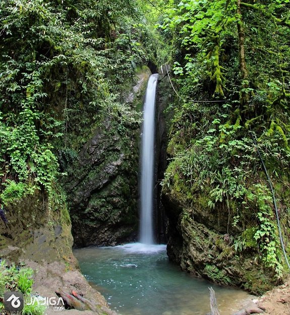 آبشار سنگ درکا آمل-مازندران