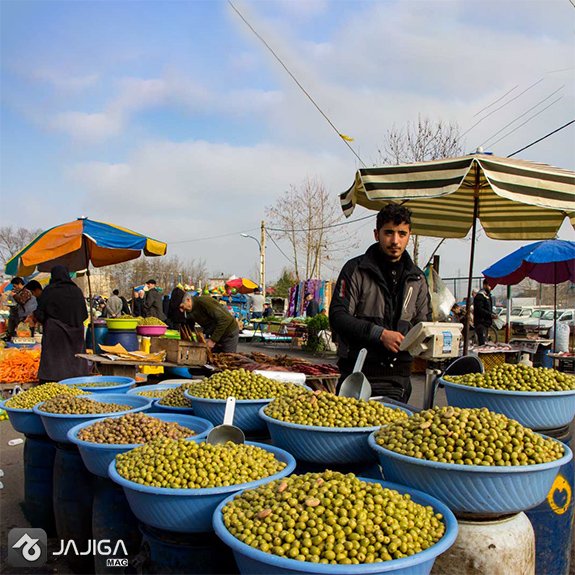 بازار هفتگی در گیلان