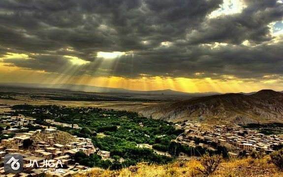  روستای بوژان از روستاهای پلکانی ایران