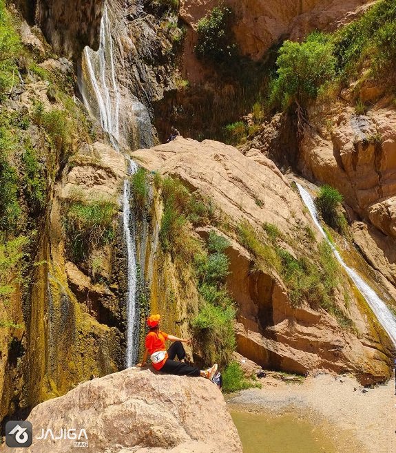 آبشار نوژیان جاهای دیدنی لرستان، شگفتی طبیعت و تاریخ
