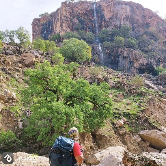 آبشار وارک جاهای دیدنی لرستان، شگفتی طبیعت و تاریخ
